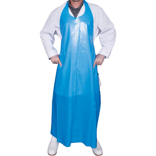 Top Dog 6 Mil. Apron, Polyurethane, 50" L x Blue GTA Hardware Inc