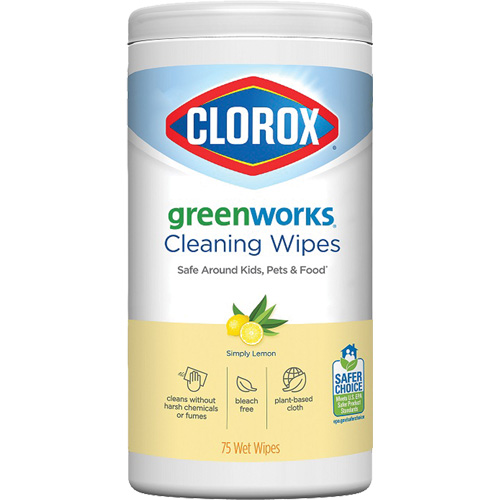 GreenWorks Cleaning Wipes, 75 Wipes GTA Hardware Inc
