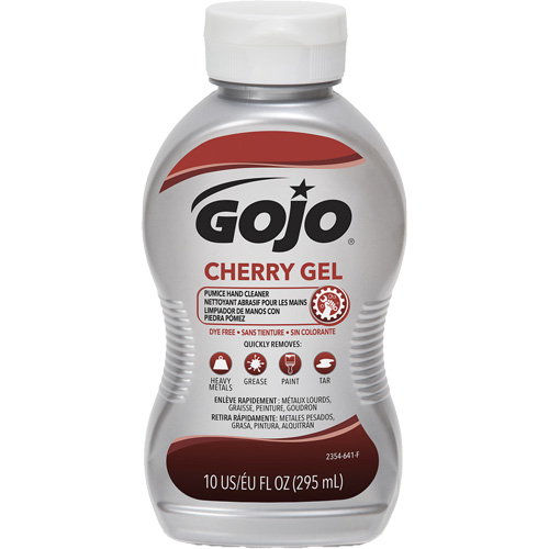 Hand Cleaner, Gel/Pumice, 295.74 ml, Bottle, Cherry GTA Hardware Inc
