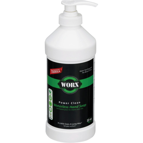 Power Clean Waterless Hand Soap, Liquid, 945 ml, Unscented GTA Hardware Inc