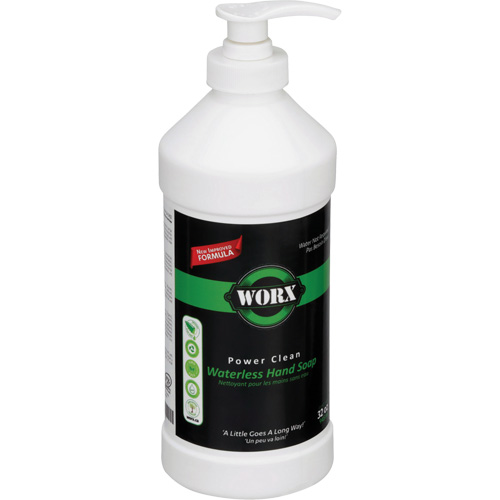 Power Clean Waterless Hand Soap, Liquid, 945 ml, Unscented GTA Hardware Inc