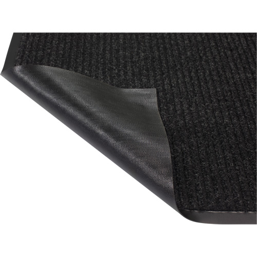 Twin Rib Matting, Wiper/Scraper, 4' x 6' x 1/4", Charcoal GTA Hardware Inc