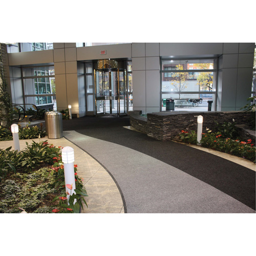 Supreme Knob Entrance Matting, Wiper/Scraper, 3-1/2' x 6' x 7/16", Charcoal GTA Hardware Inc