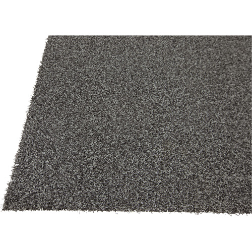 Tapis dint&eacute;rieur/ext&eacute;rieur Tundra, Latex/Polypropyl&egrave;ne, Grattoir Type, Motif Velours touffet&eacute;, 3-1/2' x 10', Charbon GTA Hardware Inc