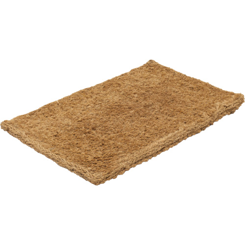 Tapis coco int&eacute;rieur/ext&eacute;rieur, Grattoir, 1-1/2' x 2-1/2' x 1-3/8", Naturel GTA Hardware Inc