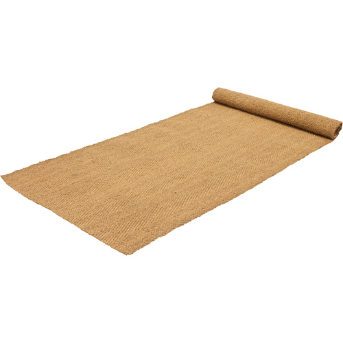 Tapis de coco int&eacute;rieur/ext&eacute;rieur, Fibre naturelle, Essuie-pieds/grattoir Type, Motif Tiss&eacute;, 3-3/4' x 150', Naturel GTA Hardware Inc
