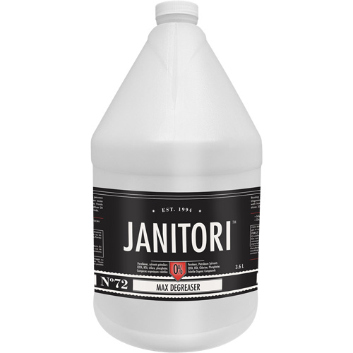 Janitori 72 Max Degreaser, 4 L, Jug GTA Hardware Inc