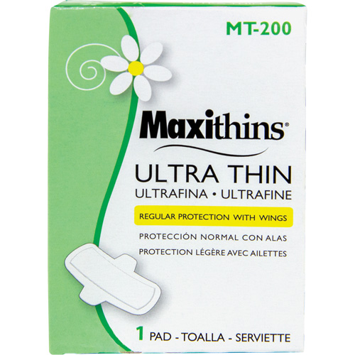 Serviettes Maxi Maxithins ultra minces avec ailes GTA Hardware Inc