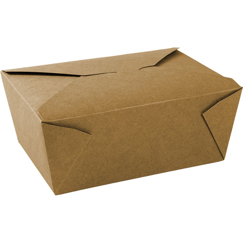 Kraft Take Out Food Containers, Corrugated, Rectangular GTA Hardware Inc