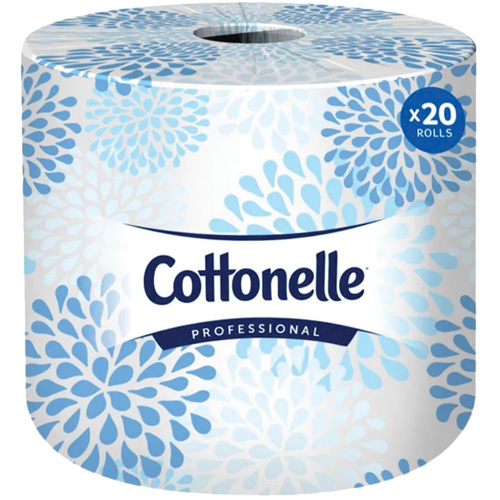 Cottonelle&reg; Professional Toilet Paper, 2 Ply, 451 Sheets/Roll, White GTA Hardware Inc