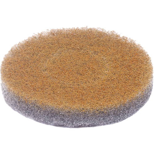 Diamond Twister Floor Pad, Polish, Yellow GTA Hardware Inc