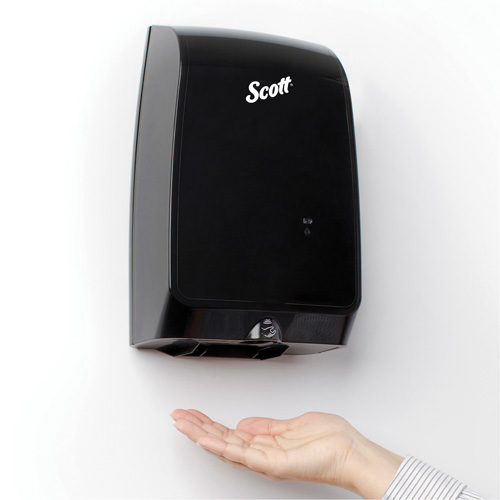 Distributeur Pro &eacute;lectronique de produits pour soins de la peau, Sans contact, Capacit&eacute; de 1200 ml, Format Cartouche de recharge GTA Hardware Inc