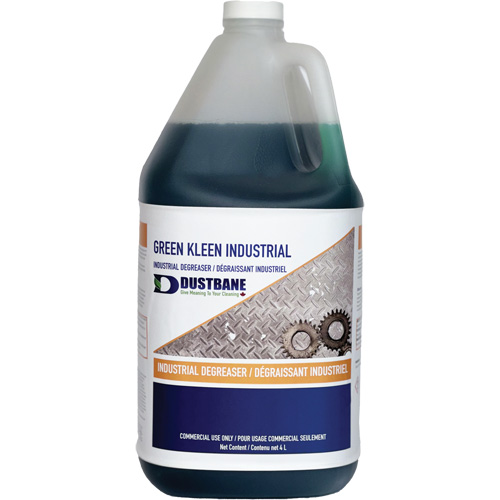 Green Kleen Industrial Degreaser & Coolant Residue Cleaner, 4 L, Jug GTA Hardware Inc