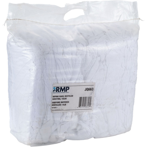 Wiper Rags, White, 10 lbs. GTA Hardware Inc