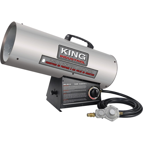Radiateur &agrave; air puls&eacute; pour chantier, Entrepreneur, Propane, 125 000 BTU/H GTA Hardware Inc