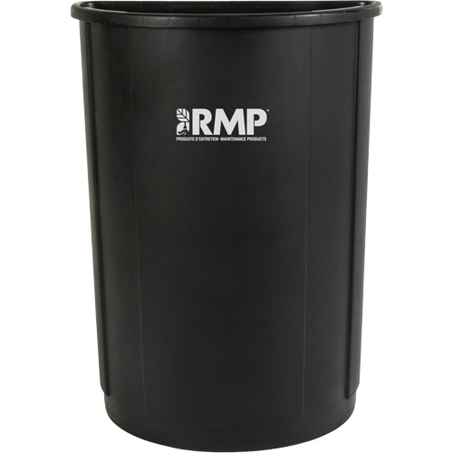 Poubelle demi-ronde, Poly&eacute;thyl&egrave;ne, 21 gal. US GTA Hardware Inc
