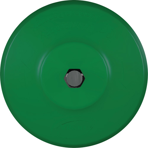 Brosse ronde HyDrive pour perceuse, Soies Tr&egrave;s ferme, Longueur de 3-1/10", Vert GTA Hardware Inc