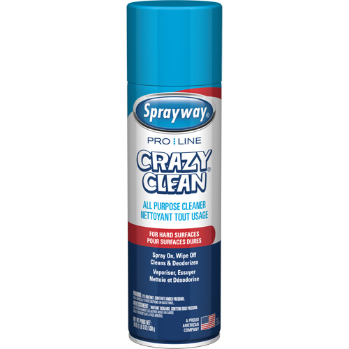 Pro Line Crazy Clean&reg; All Purpose Crazy Cleaner, 19 oz., Aerosol Can GTA Hardware Inc