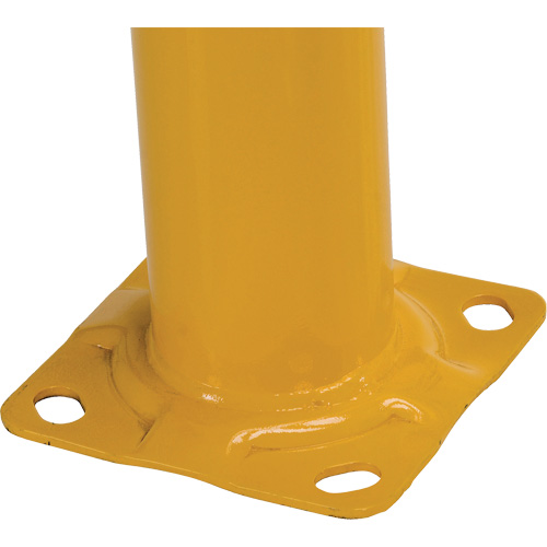High Profile Machinery Guards, 4' W x 3.5' H, Yellow GTA Hardware Inc