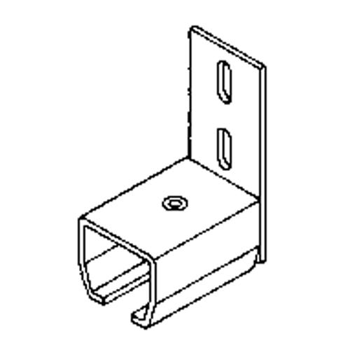 Curtain Partition Wall Mount End Connector GTA Hardware Inc