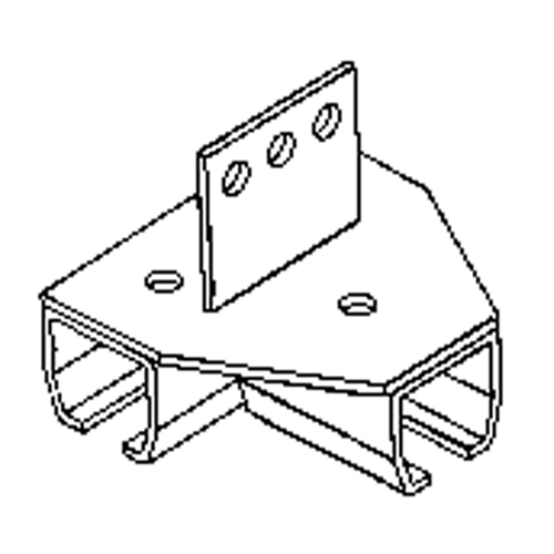 Beam Mount Curtain Partition Connector GTA Hardware Inc