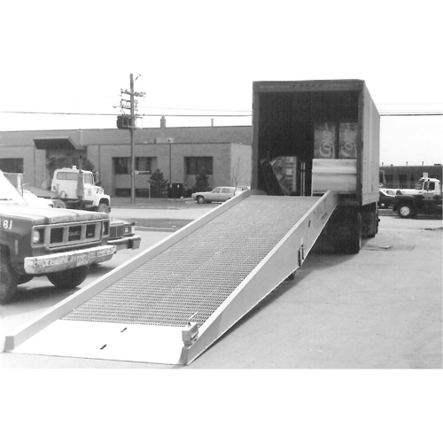 Mobile Yard Ramp, 20000 lbs. Capacity, 72" W x 30' L GTA Hardware Inc