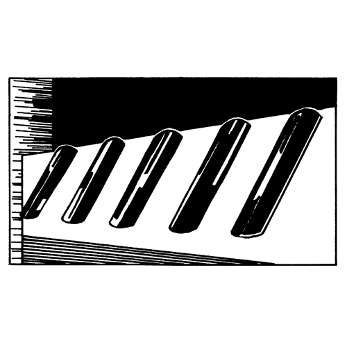 Extruded Rubber Dock Fenders, Rubber, 4-1/2" W x 12" L x 3-3/4" D GTA Hardware Inc