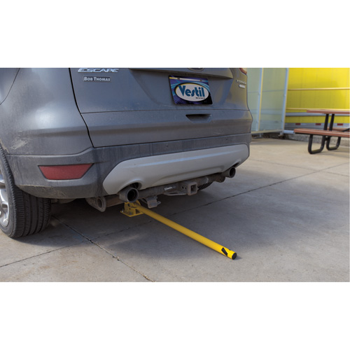 Butoirs repliables, Acier, 42" h x 1-3/4" la, Jaune GTA Hardware Inc