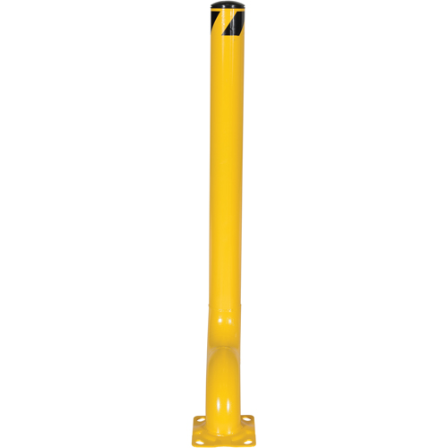Borne d&eacute;sax&eacute;e, Acier, 54" h x 4-1/2" la, Jaune GTA Hardware Inc