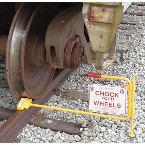 Flag Rail Chock GTA Hardware Inc