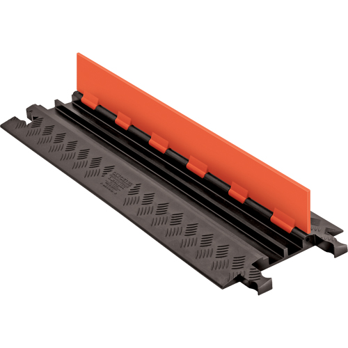 Guard Dog&reg; Low Profile Cable Protector, 2 Channels, 36" L x 11.94" W x 1.25" H GTA Hardware Inc