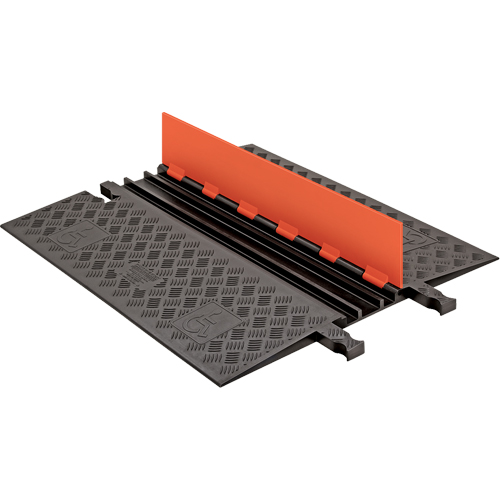 Guard Dog&reg; Low Profile ADA/DDA Cable Protector, 3 Channels, 36" L x 30.3" W x 1.25" H GTA Hardware Inc