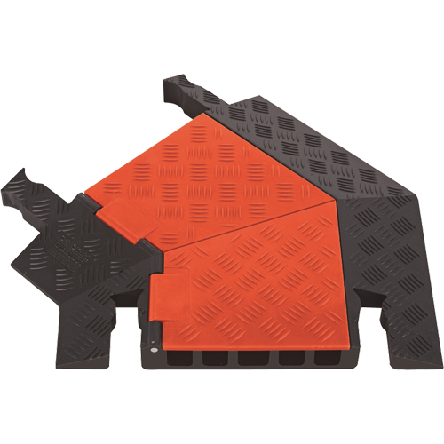 Protecteur de c&acirc;ble pour usage g&eacute;n&eacute;ral &agrave; 5 canaux Guard Dog, virage &agrave; gauche GTA Hardware Inc
