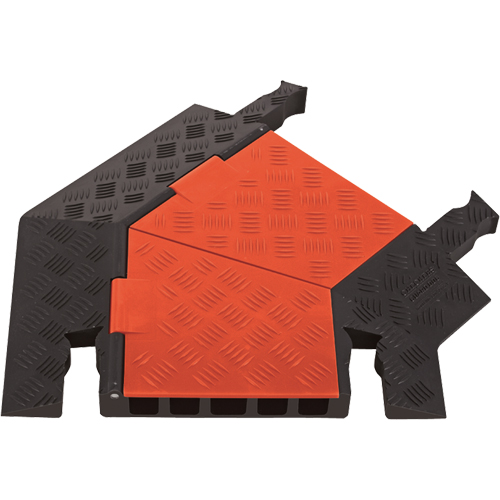 Protecteur de c&acirc;ble pour usage g&eacute;n&eacute;ral &agrave; 5 canaux Guard Dog, virage &agrave; droite GTA Hardware Inc