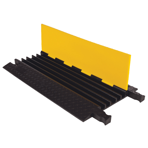 Protecteur de c&acirc;ble robuste Yellow Jacket, 5 canaux, 36" lo x 19,75" la x 1,875" h GTA Hardware Inc