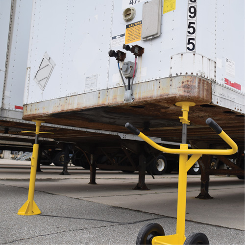 Two-Post Trailer-Stabilizing Jack Stands, 50 tons Lift Capacity GTA Hardware Inc