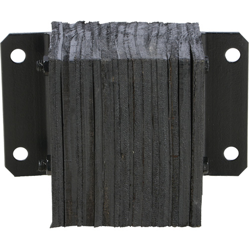Butoir de quai lamell&eacute;, Horizontal, Caoutchouc, 12" la x 6" p x 10" h GTA Hardware Inc