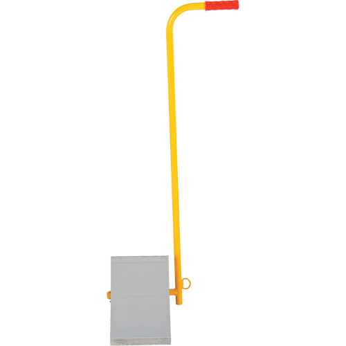 Cale de roues en aluminium avec poign&eacute;e, 7" la x 11-7/8" p x 7-11/16" h GTA Hardware Inc