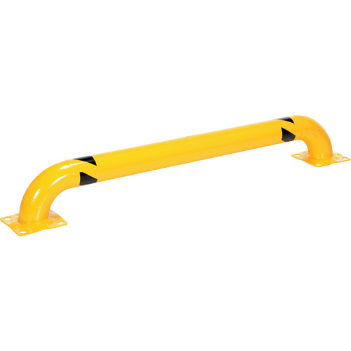 Low Profile Rack Guard, 5.3' W x 0.74' H, Yellow GTA Hardware Inc