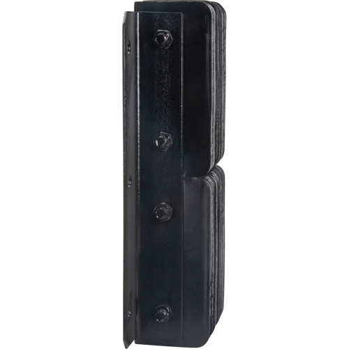 Laminated Dock Bumpers, Vertical, Rubber, 11" W x 4" D x 20" H GTA Hardware Inc