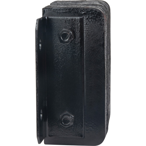 Butoirs de quai lamell&eacute;s, Horizontal, Caoutchouc, 12" la x 4" p x 10" h GTA Hardware Inc