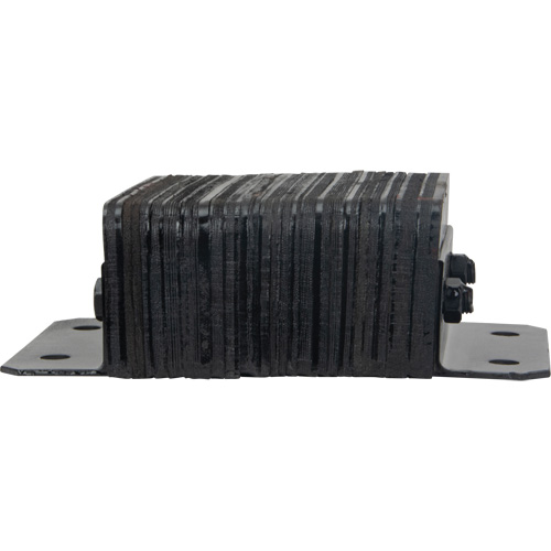 Butoirs de quai lamell&eacute;s, Horizontal, Caoutchouc, 12" la x 4" p x 10" h GTA Hardware Inc