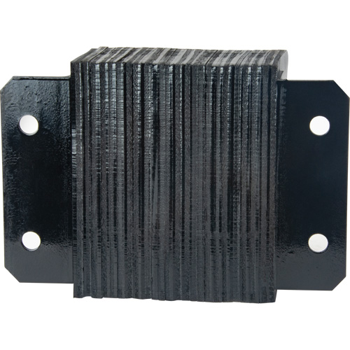 Butoirs de quai lamell&eacute;s, Horizontal, Caoutchouc, 12" la x 6" p x 10" h GTA Hardware Inc