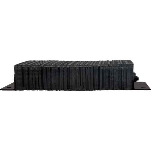 Laminated Dock Bumpers, Horizontal, Rubber, 24" W x 4" D x 12" H GTA Hardware Inc