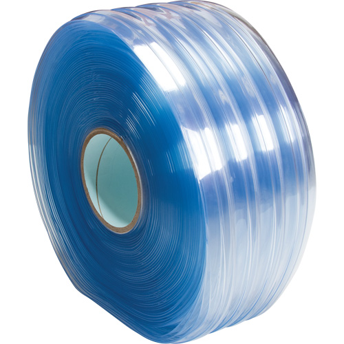 Low-Temperature Ribbed Strip Curtain, 164' x 12" x 0.120" GTA Hardware Inc