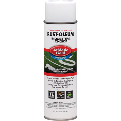 Industrial Choice&reg; AF1600 Athletic Field Striping Paint, White, 17 oz., Aerosol Can GTA Hardware Inc