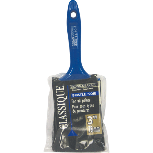 Classic Paint Brush, Bristle, Plastic Handle, 3" Width GTA Hardware Inc