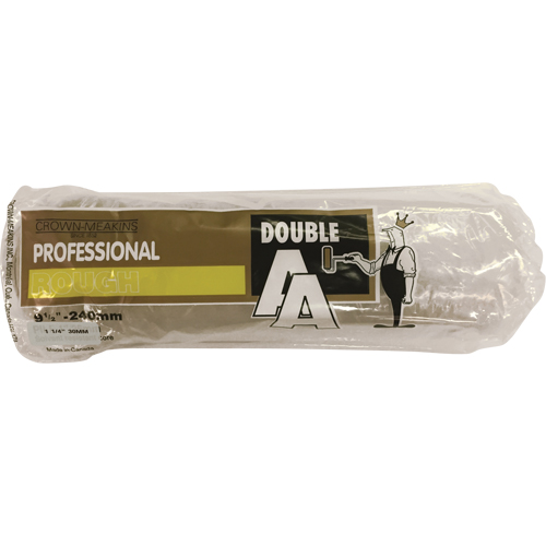 Professional AA Synthetic Paint Roller Cover, 30 mm (1-3/16") Nap, 240 mm (9-1/2") L GTA Hardware Inc