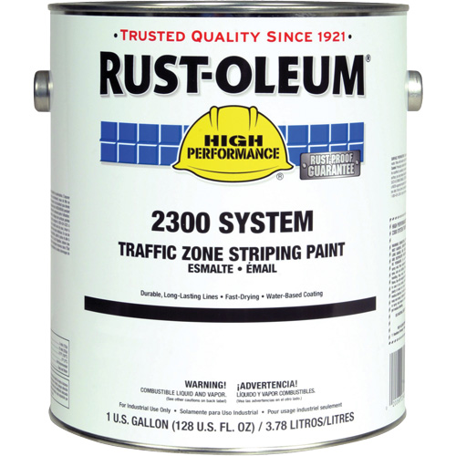 Peinture pour traçage de ligne pour zone de circulation System 2300, Jaune, 5 gal., Gallon GTA Hardware Inc