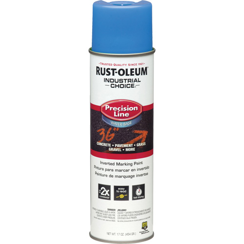 Peinture de marquage lin&eacute;aire de pr&eacute;cision &agrave; base d'eau M1800, 17 oz, Canette a&eacute;rosol GTA Hardware Inc